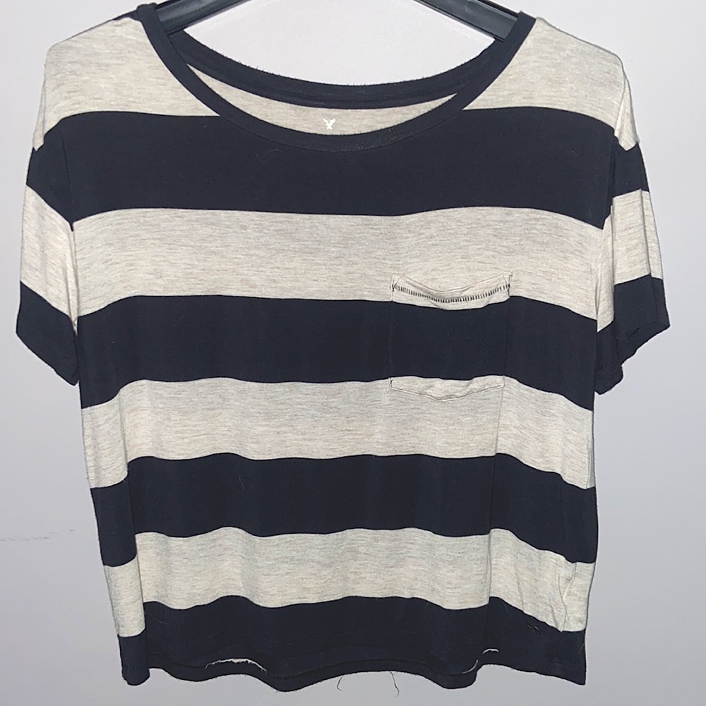 American Eagle Soft & Sexy Striped Tee